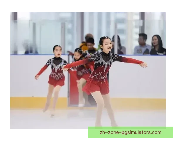 冰上华尔兹：冰上滑冰比赛绽放的华丽舞姿